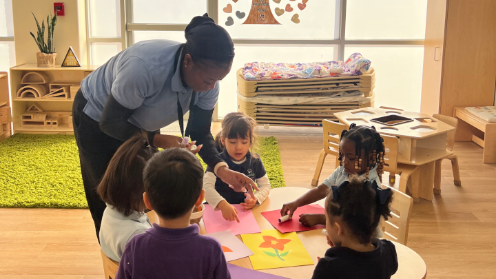 Reggio Emilia inspired classroom at Dreamland